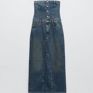 Zara denim dress